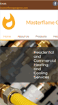 Mobile Screenshot of masterflamegas.com